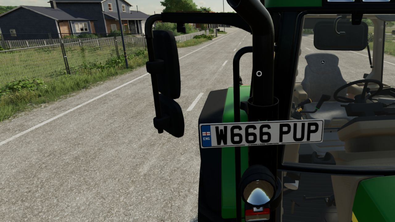 Base maps with UK car plates built-in