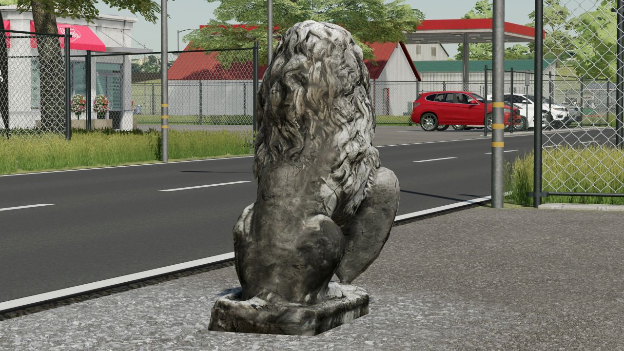 Posąg lwa bawarskiego