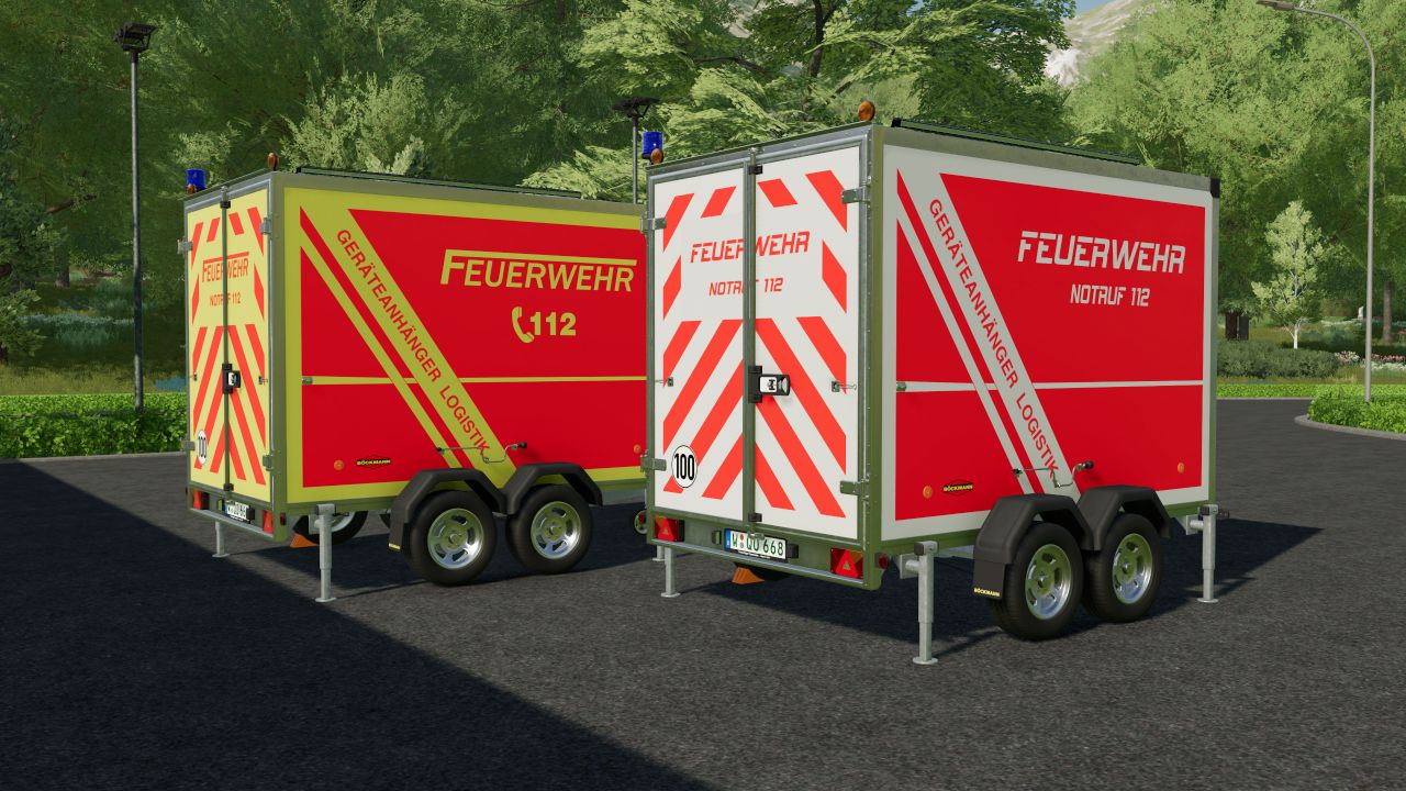 Böckmann Logistikanhänger (Feuerwehr)