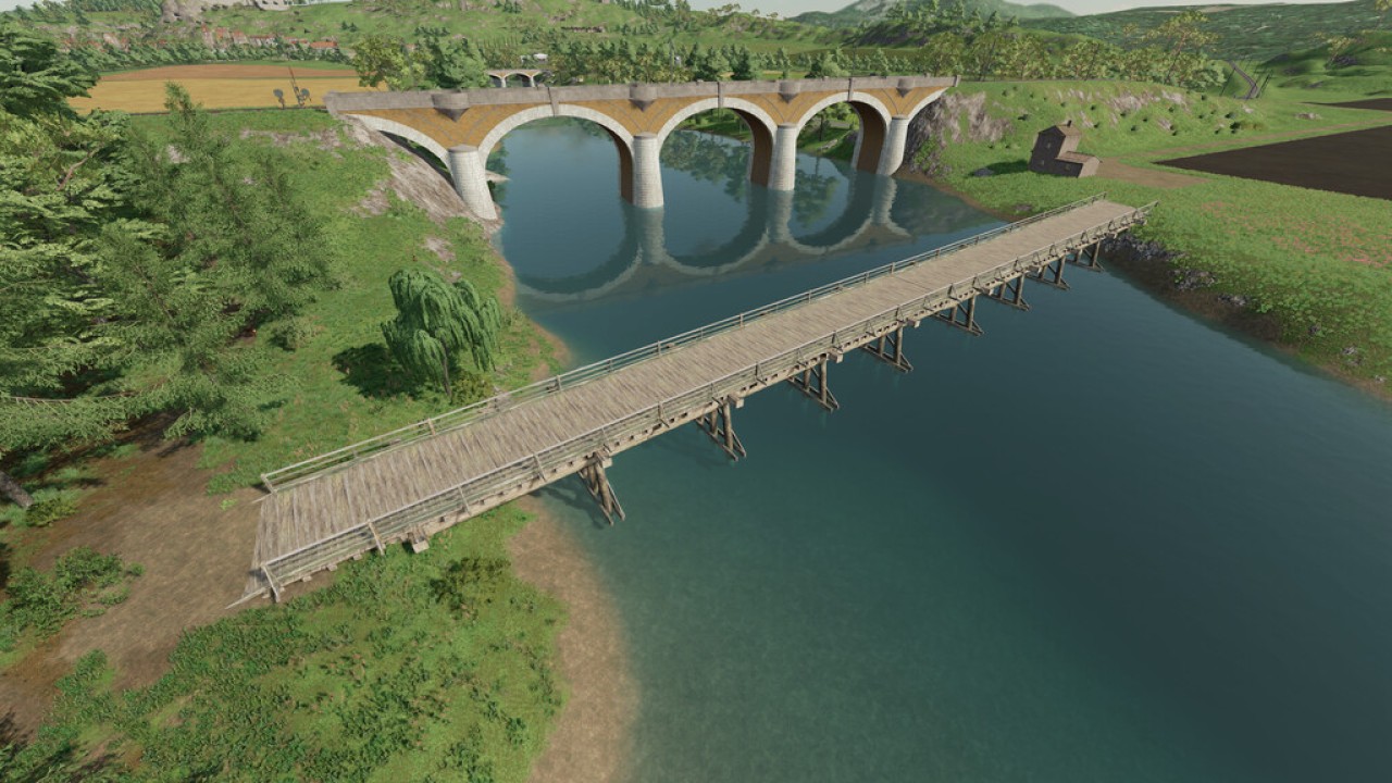 Bridge Set FS22 - KingMods