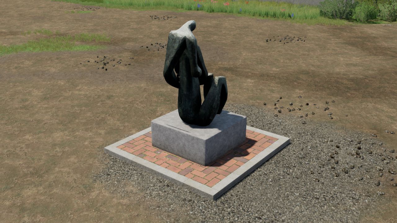 Sculpture en bronze "Consolation"