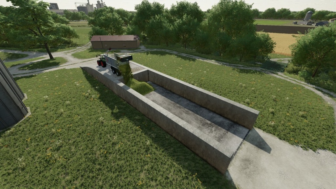 Bunker Silo Set FS22 - KingMods