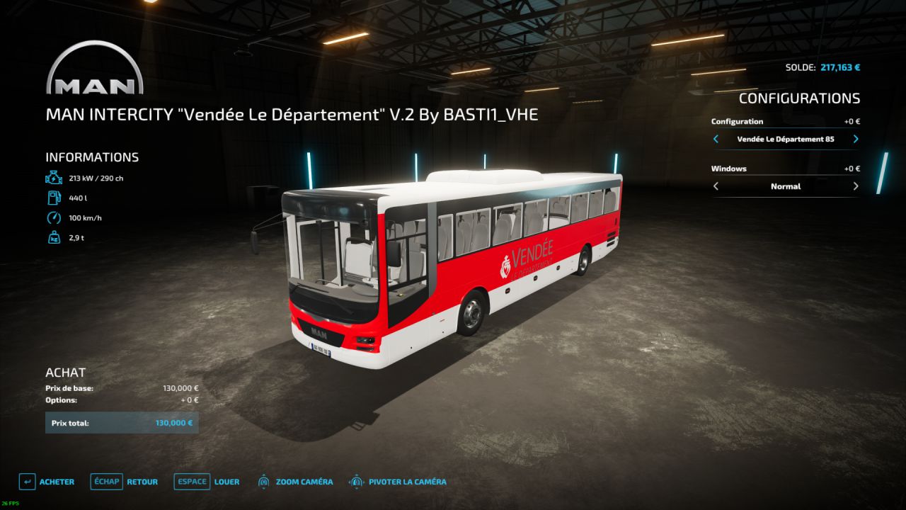 Bus Man Intercity - "Vendée Le Département 85"