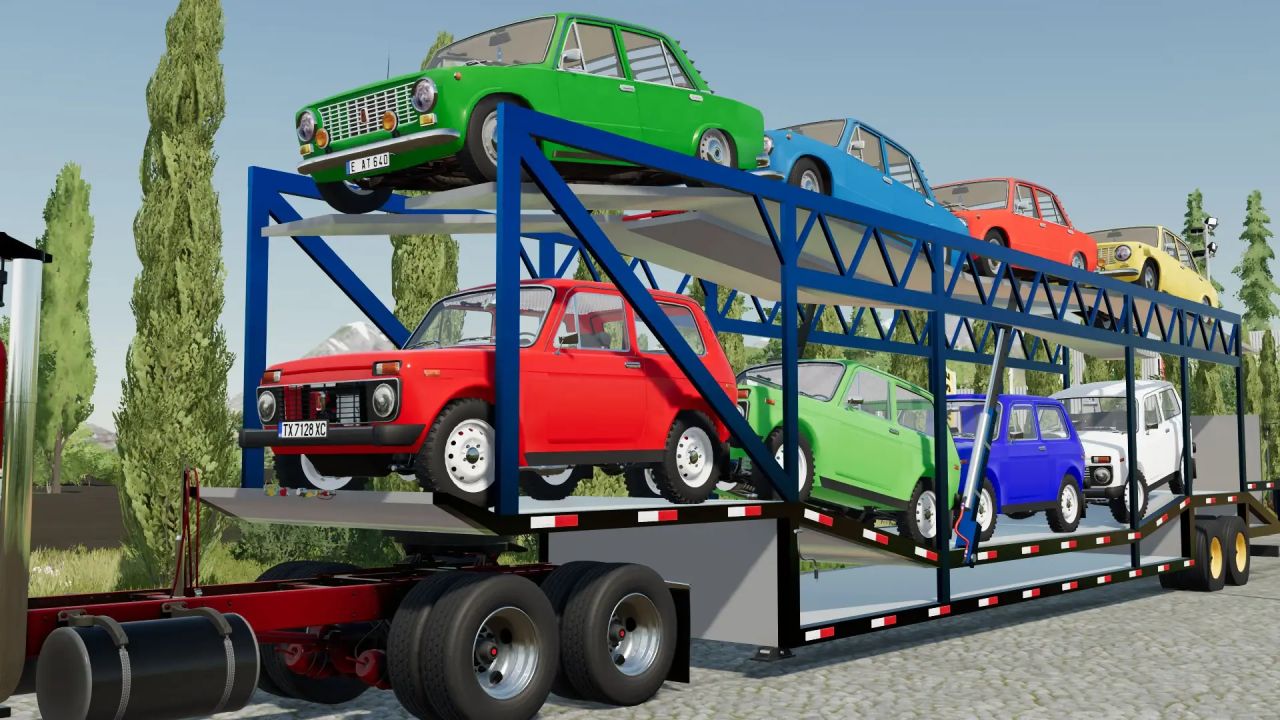 Trailer de transporte de carro