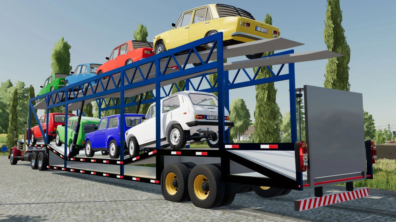 Trailer de transporte de carro