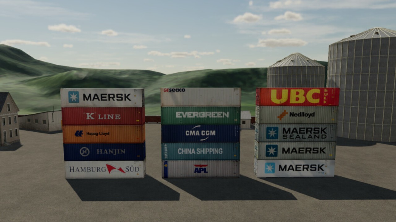 Cargo Container Package (Prefab)