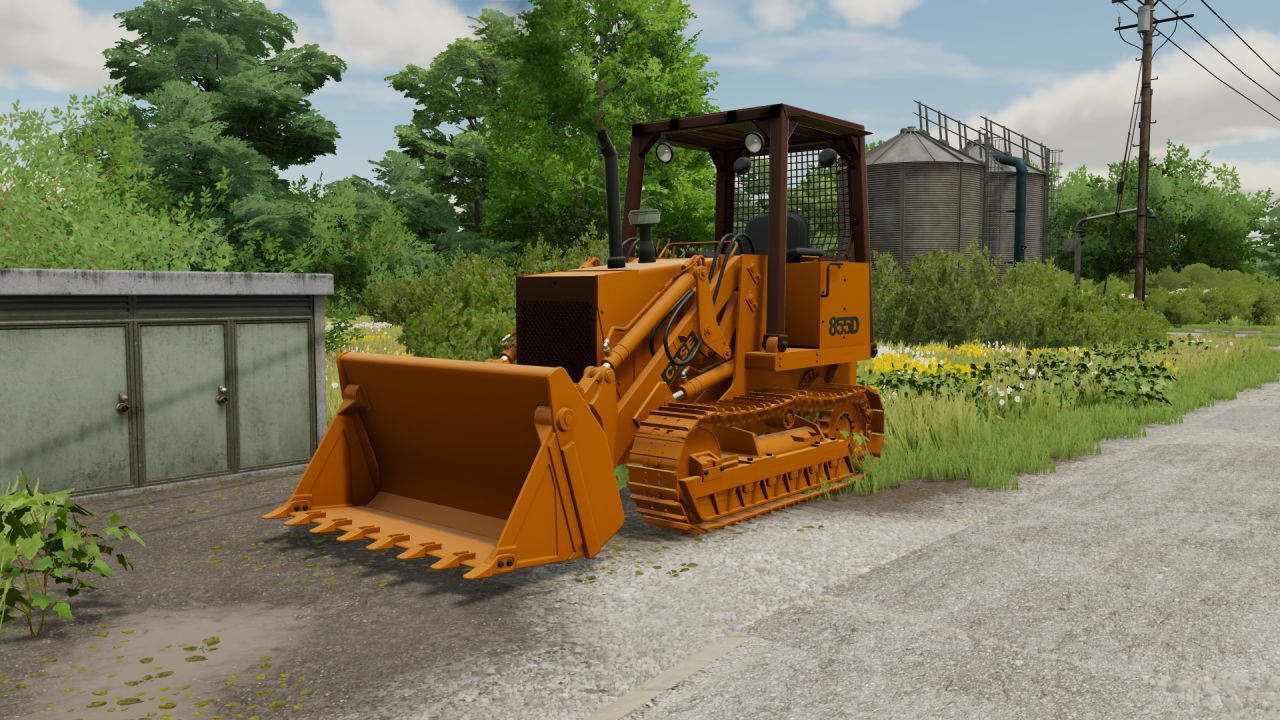 Case 855D Track Loader FS22 - KingMods