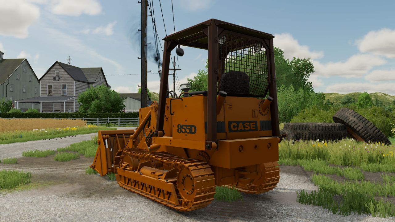 Case 855D Track Loader