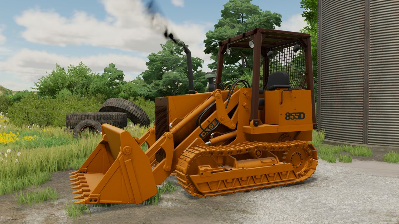 Case 855D Track Loader FS22 - KingMods