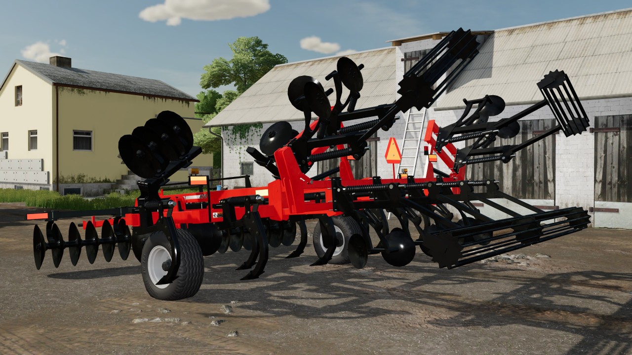 Case IH 870 Ecolo-Tiger Shank Disk Ripper