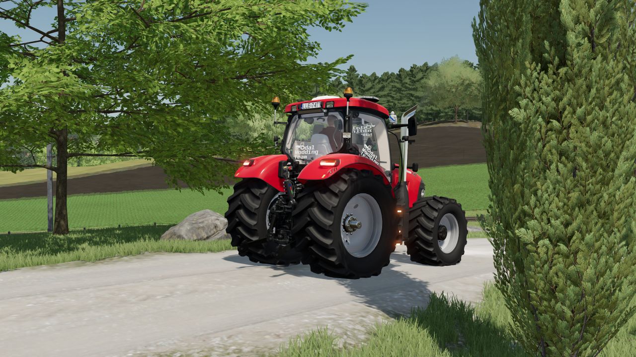 Case IH Maxxum de vieja generación