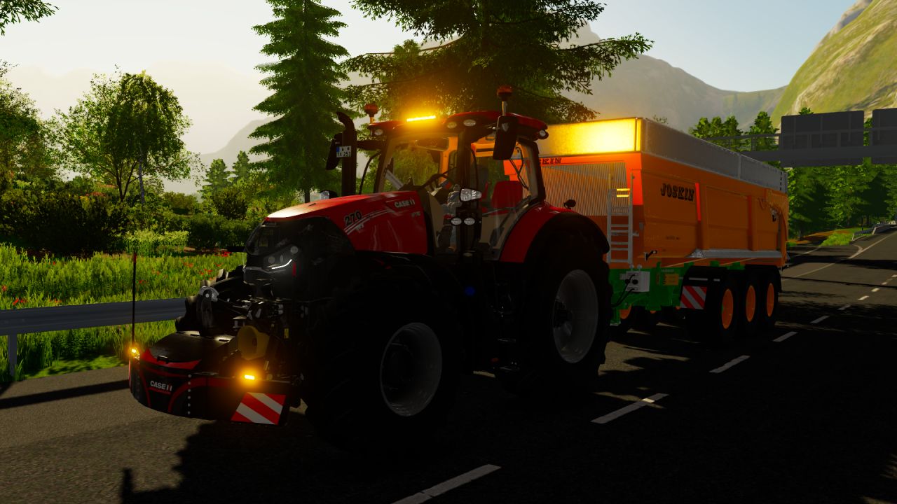 Case IH Optum AFS 270 + Bumper