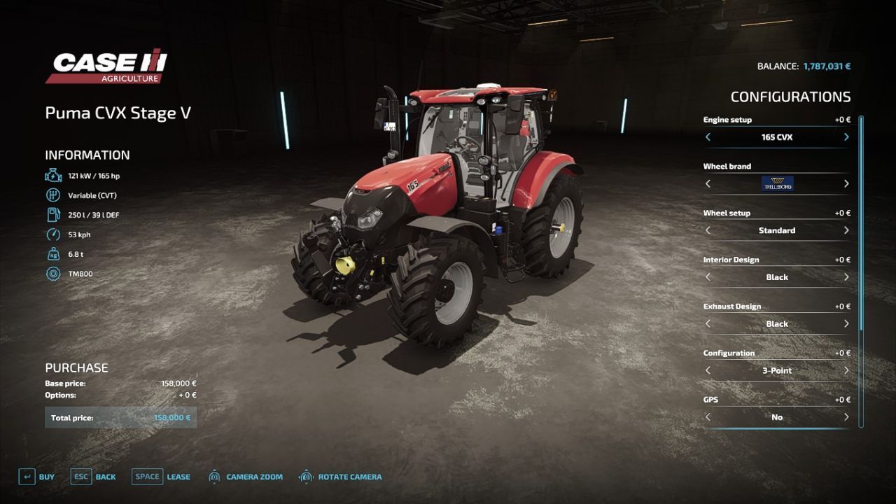 Case IH Puma CVX 175 Stage V