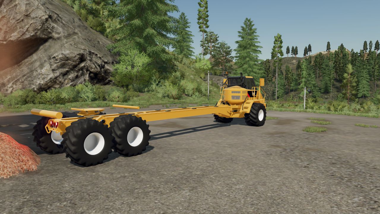 CAT 725A Bed Truck FS22 - KingMods