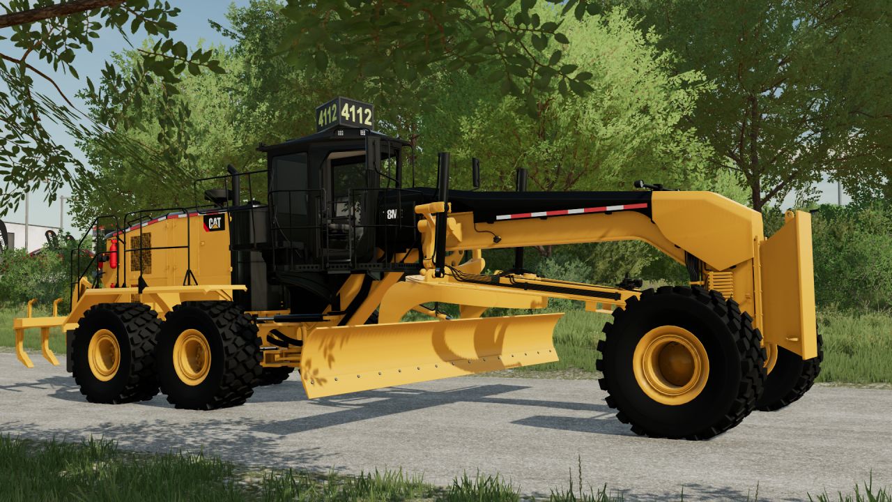 Caterpillar Grader 18M3 FS22 - KingMods