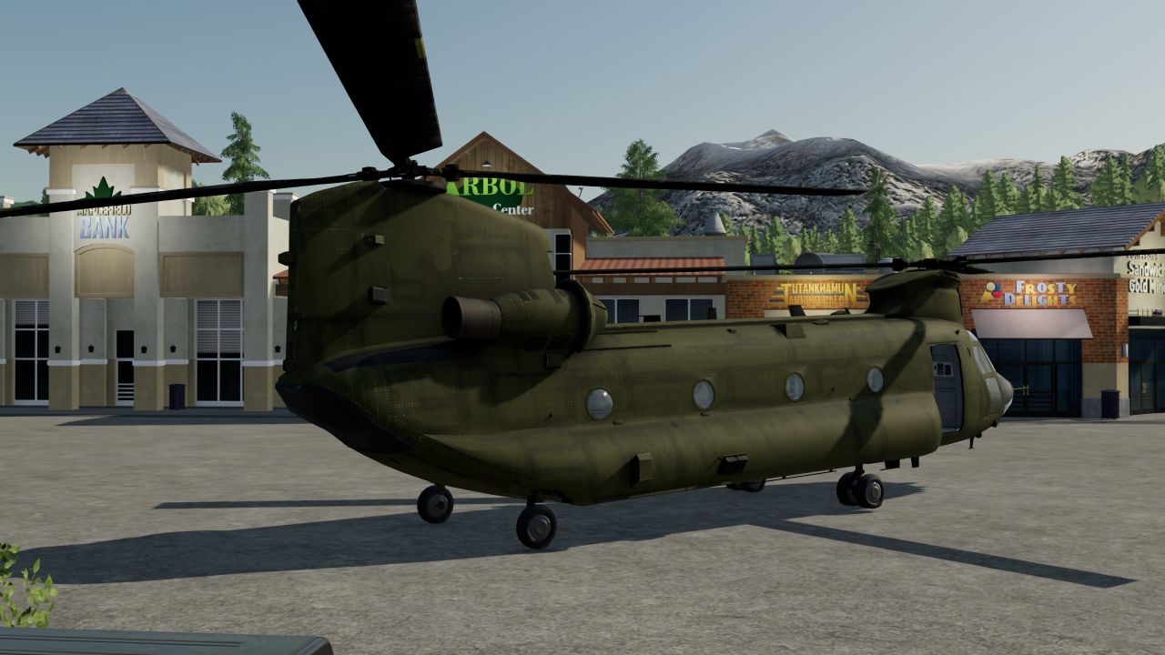 CH-47 Chinook helicopter