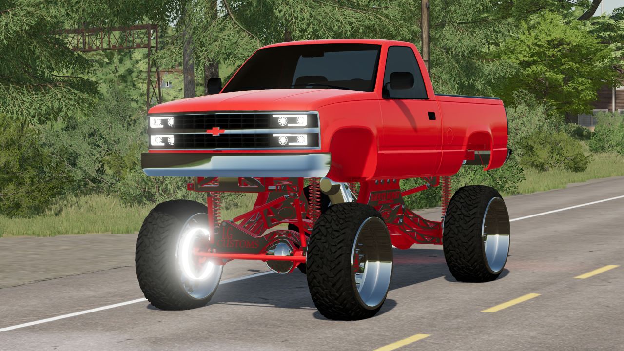 Chevrolet K10 raised OBS Sema