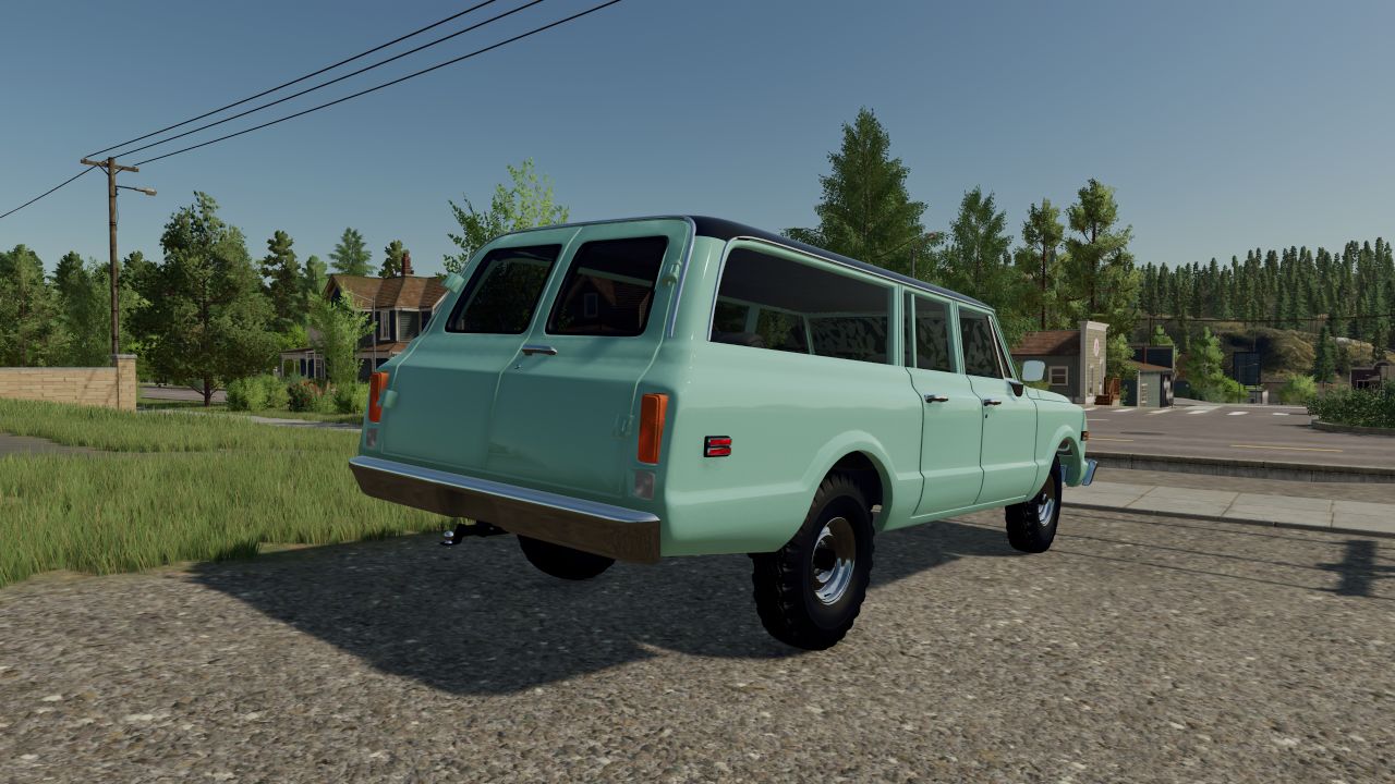 Chevrolet Suburban 1972 Fs22 Kingmods 7533