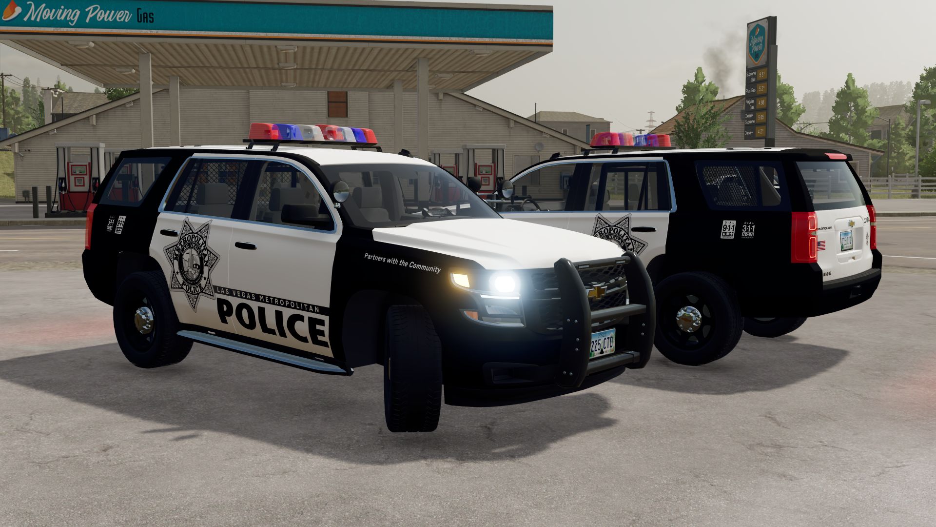 Chevrolet Tahoe Las Vegas Metro PD Livery