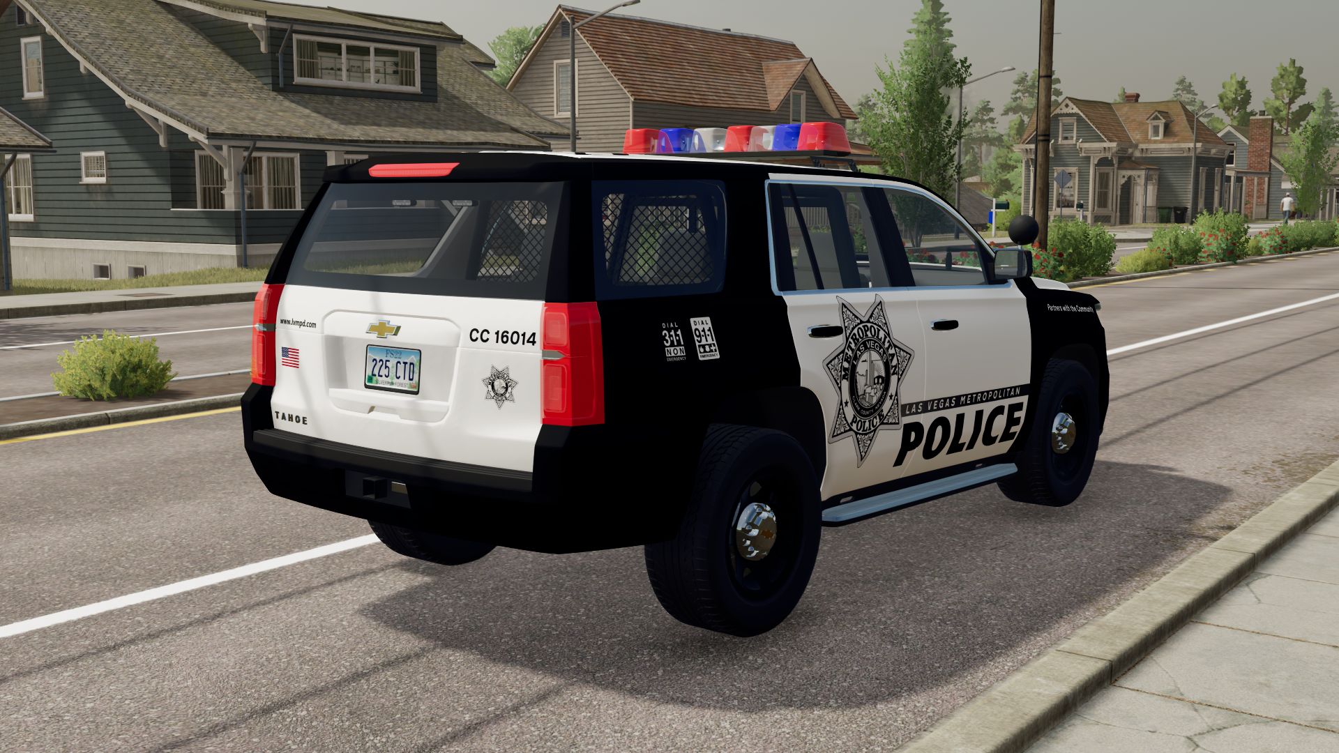 Chevrolet Tahoe Las Vegas Metro PD Livery