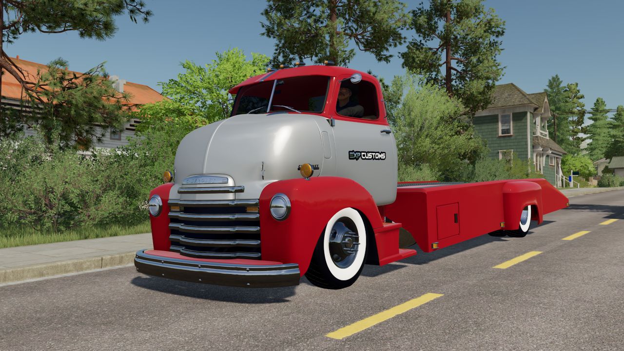 Рамповый грузовик Chevy Coe