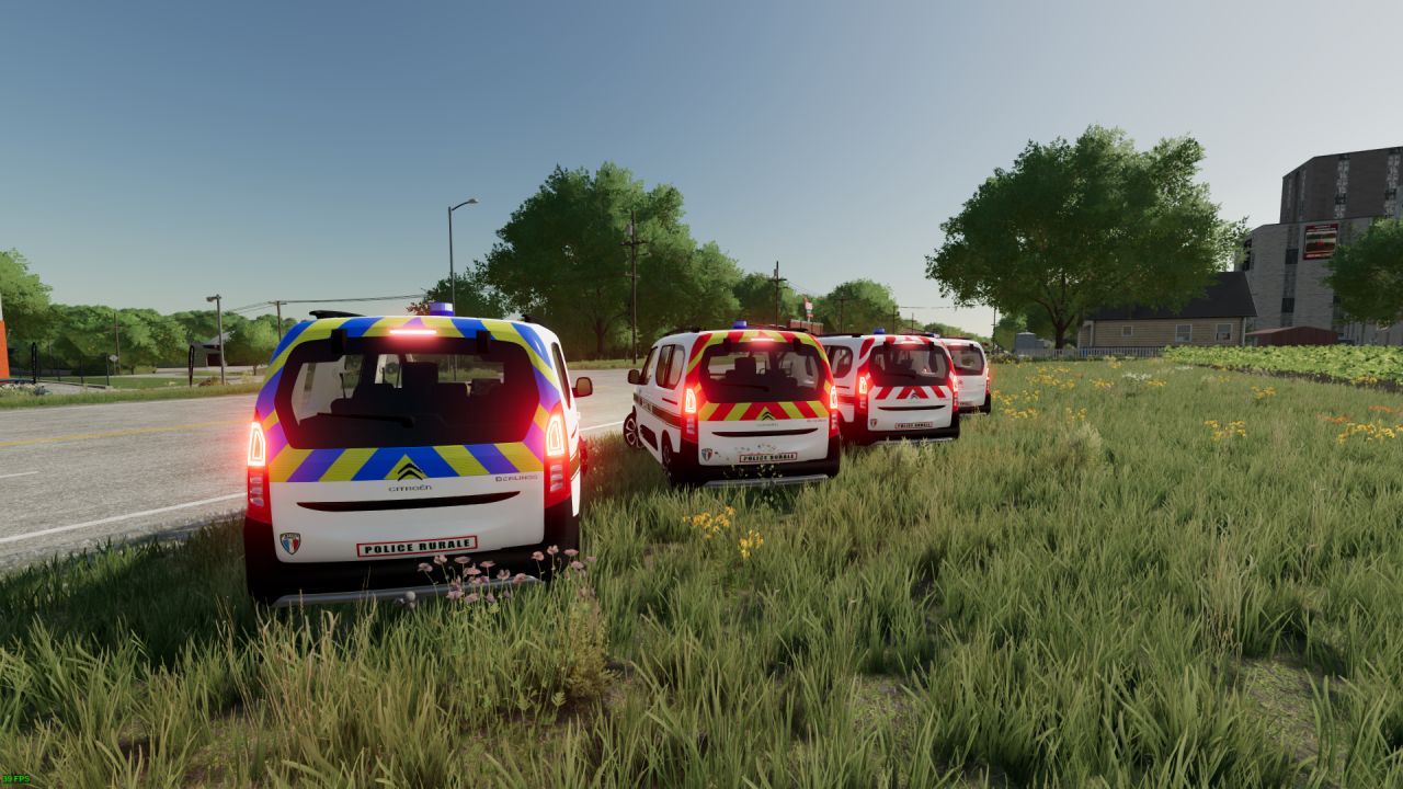 Citroën Berlingo (Police Rurale) FS22 - KingMods