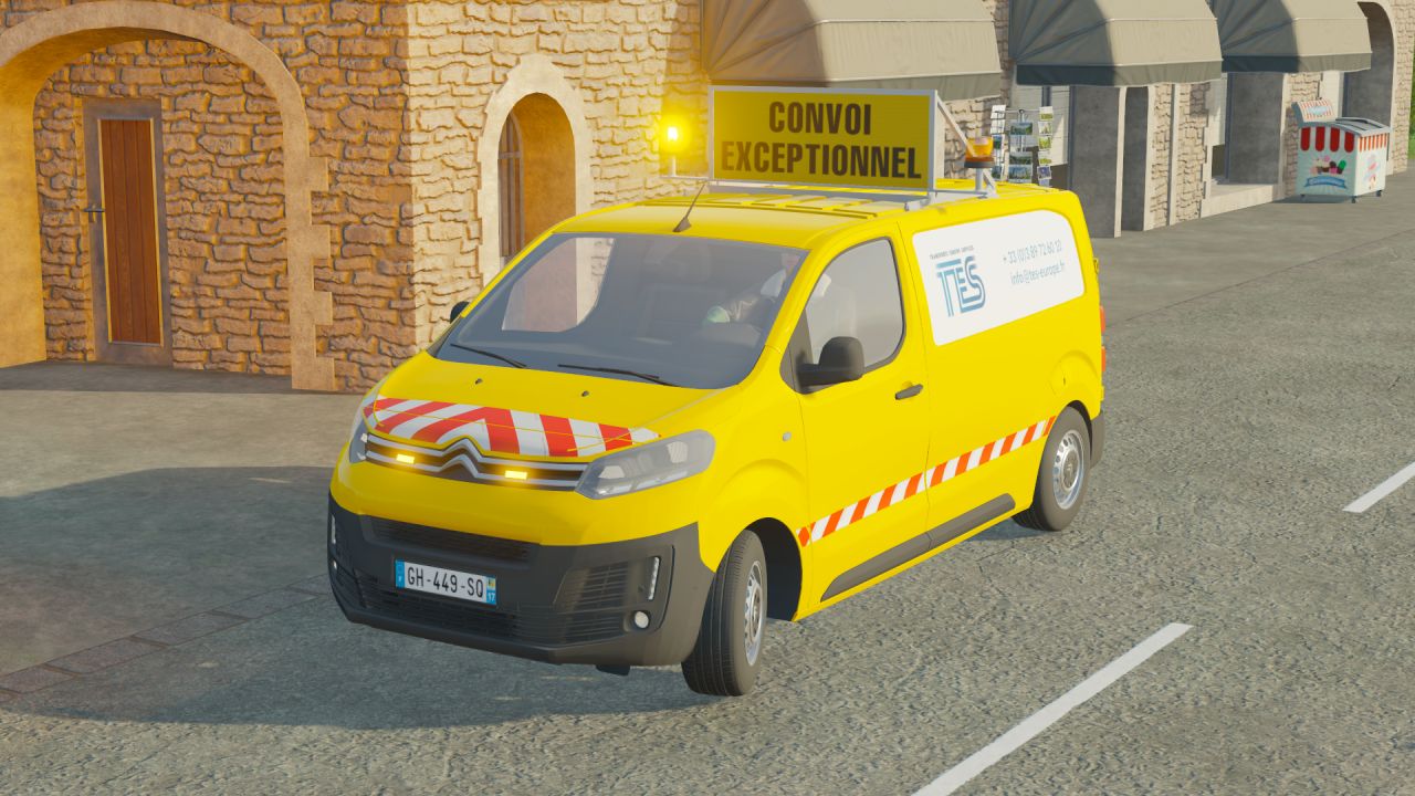 Citroën Jumpy Pilote Convoi Exceptionnel