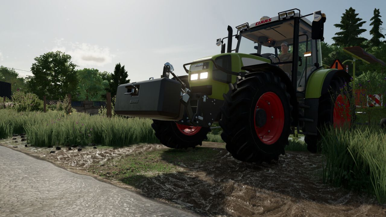 Claas 600 KG Plattengewicht