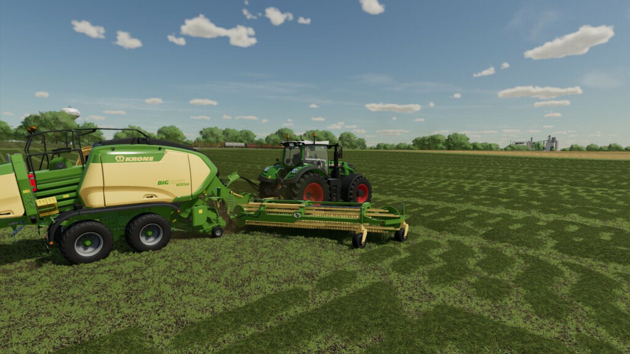 Claas And Krone Baler Pack With Lizard R90