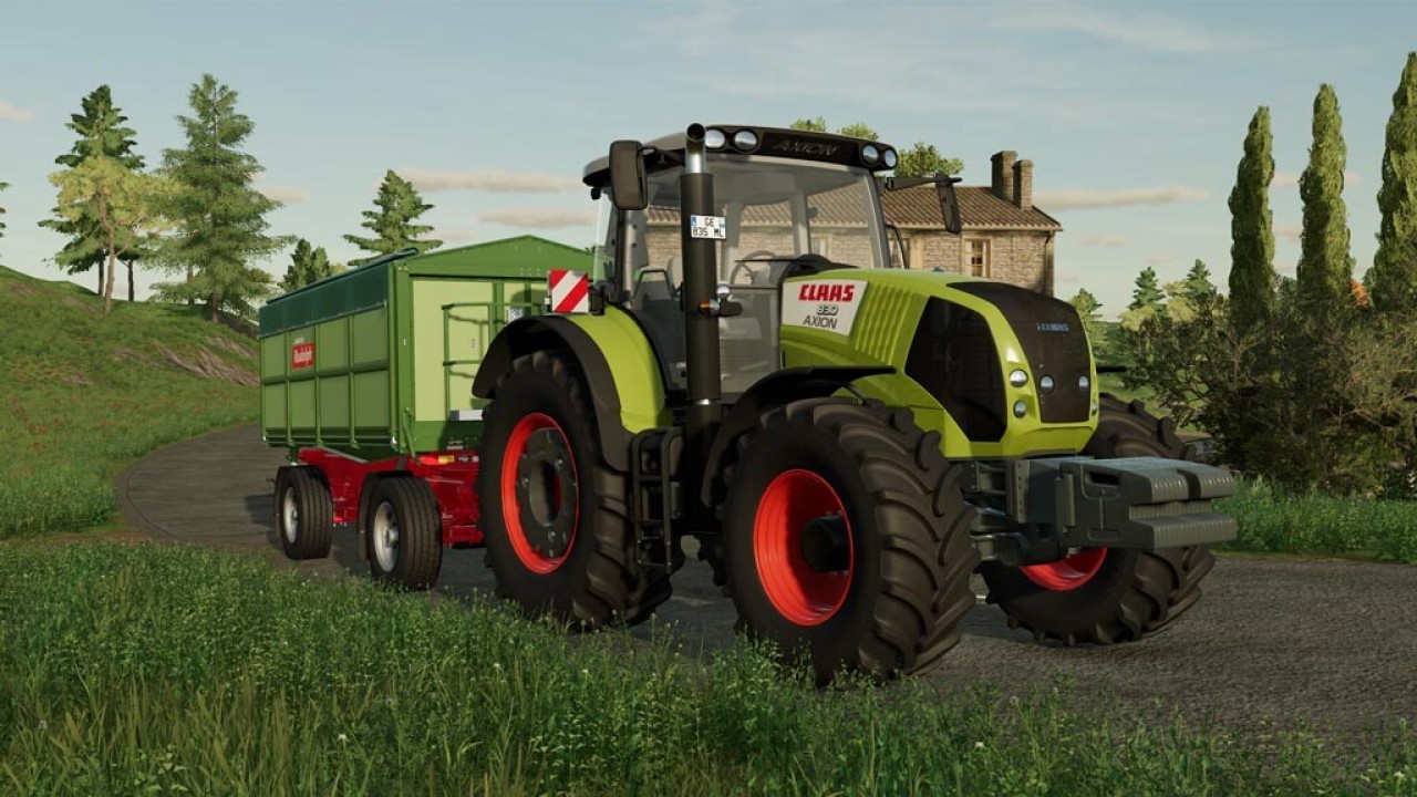 Claas Axion 800 Ls22 Kingmods 4284