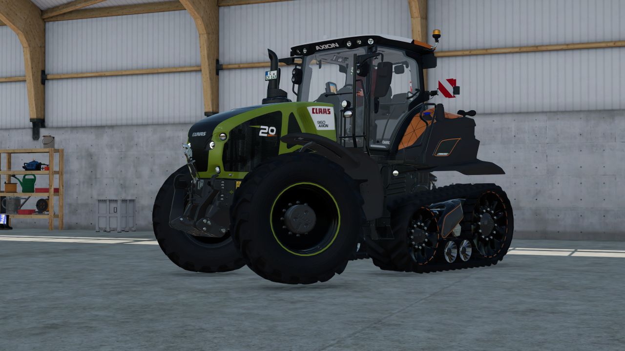 Claas Axion 930/960 Terra Trac & 960 Terra Trac 20th Anniversary FS22 ...