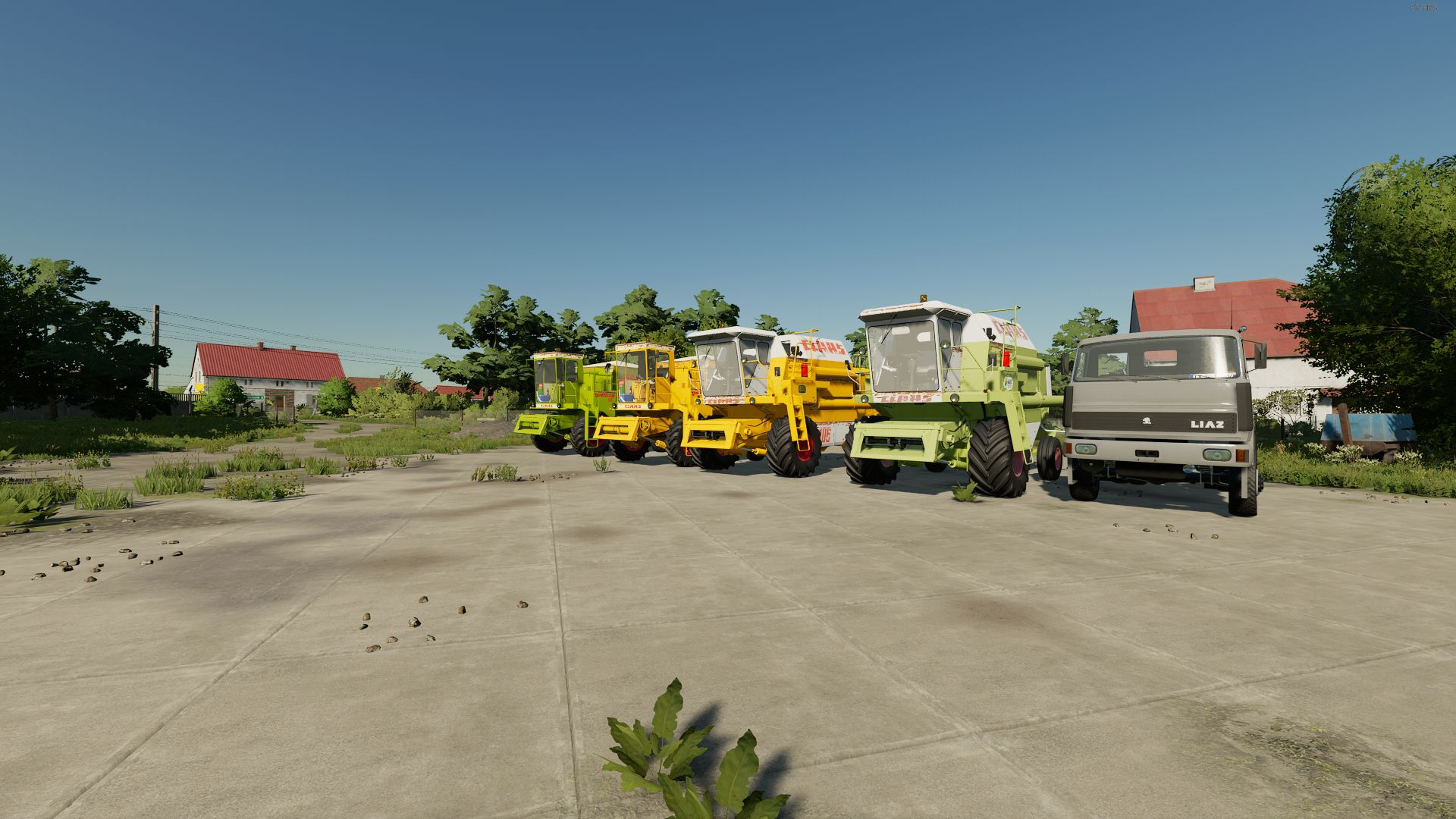 Claas Combine Harvesters Pack