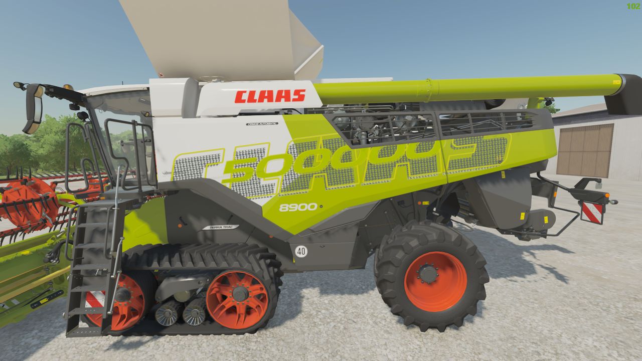 Claas Lexion 2023 - 500 000 decal