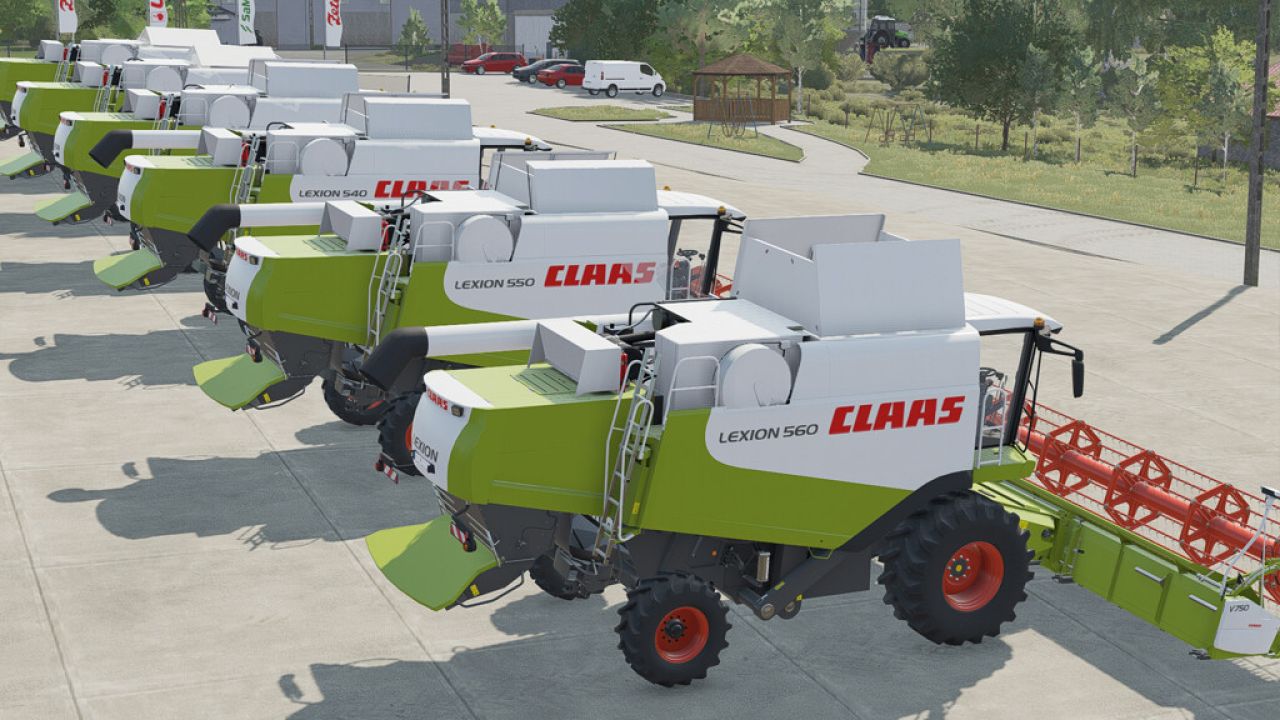 Claas Lexion 500 Series