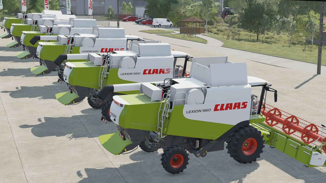 CLAAS Lexion 500 Series