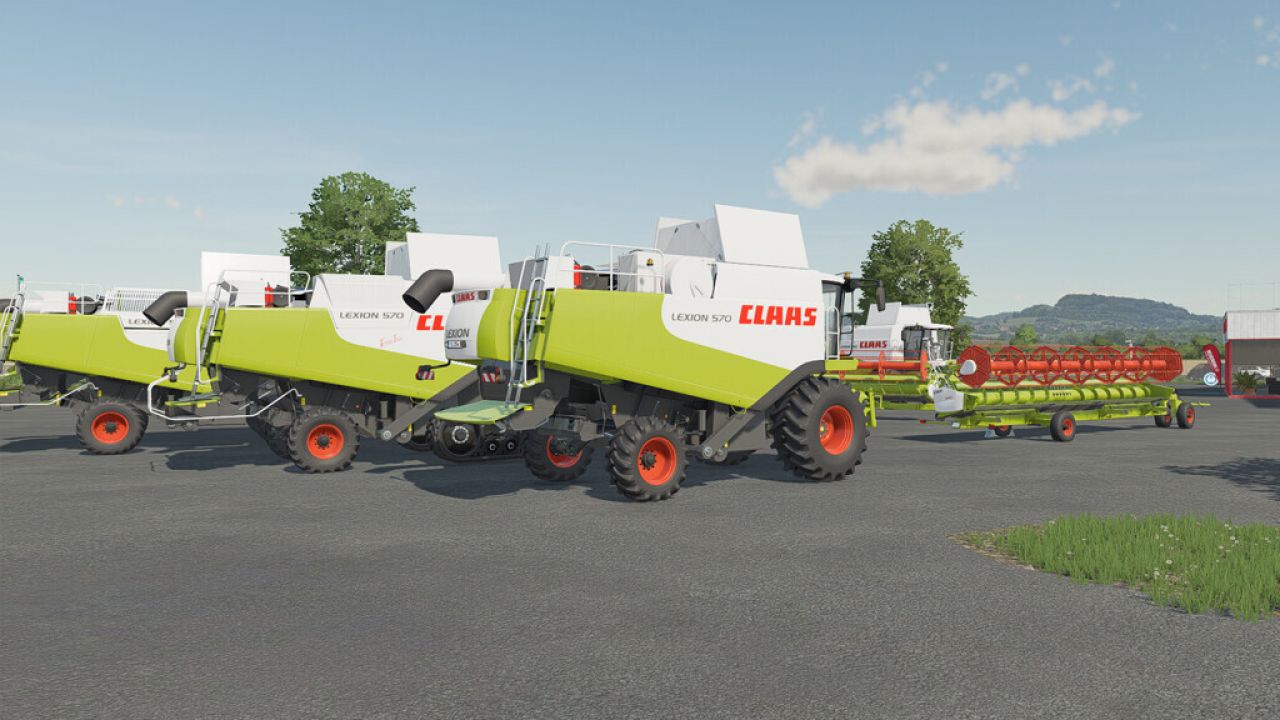 Claas Lexion 500 Series