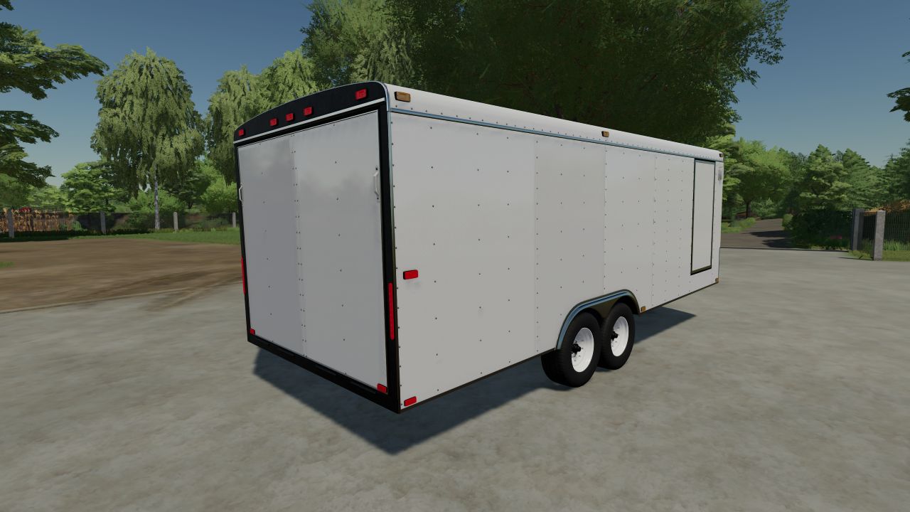 Trailer chiuso (personalizzabile)