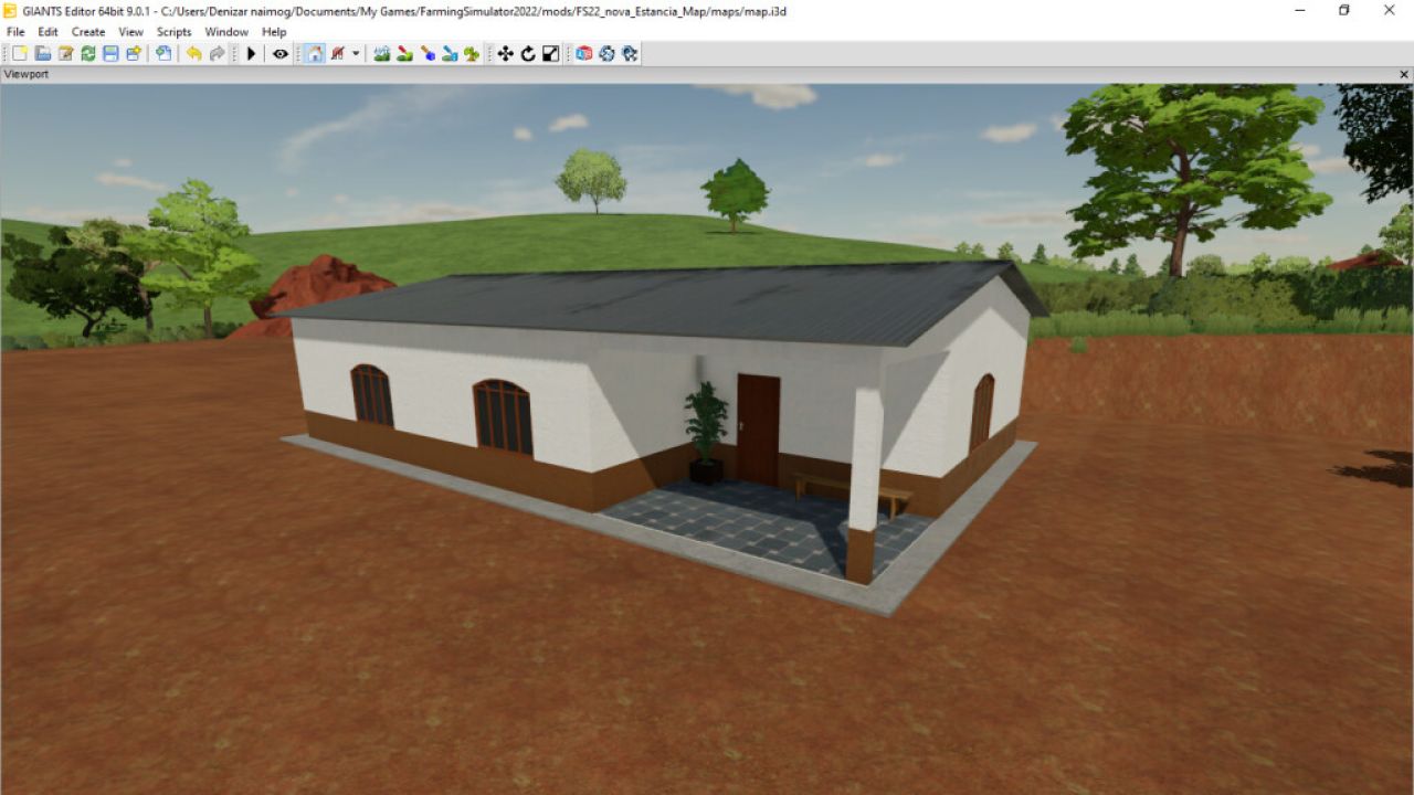Колониальный дом FS22 - KingMods