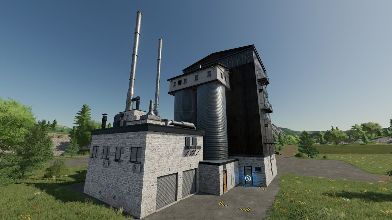 Compound feed factory