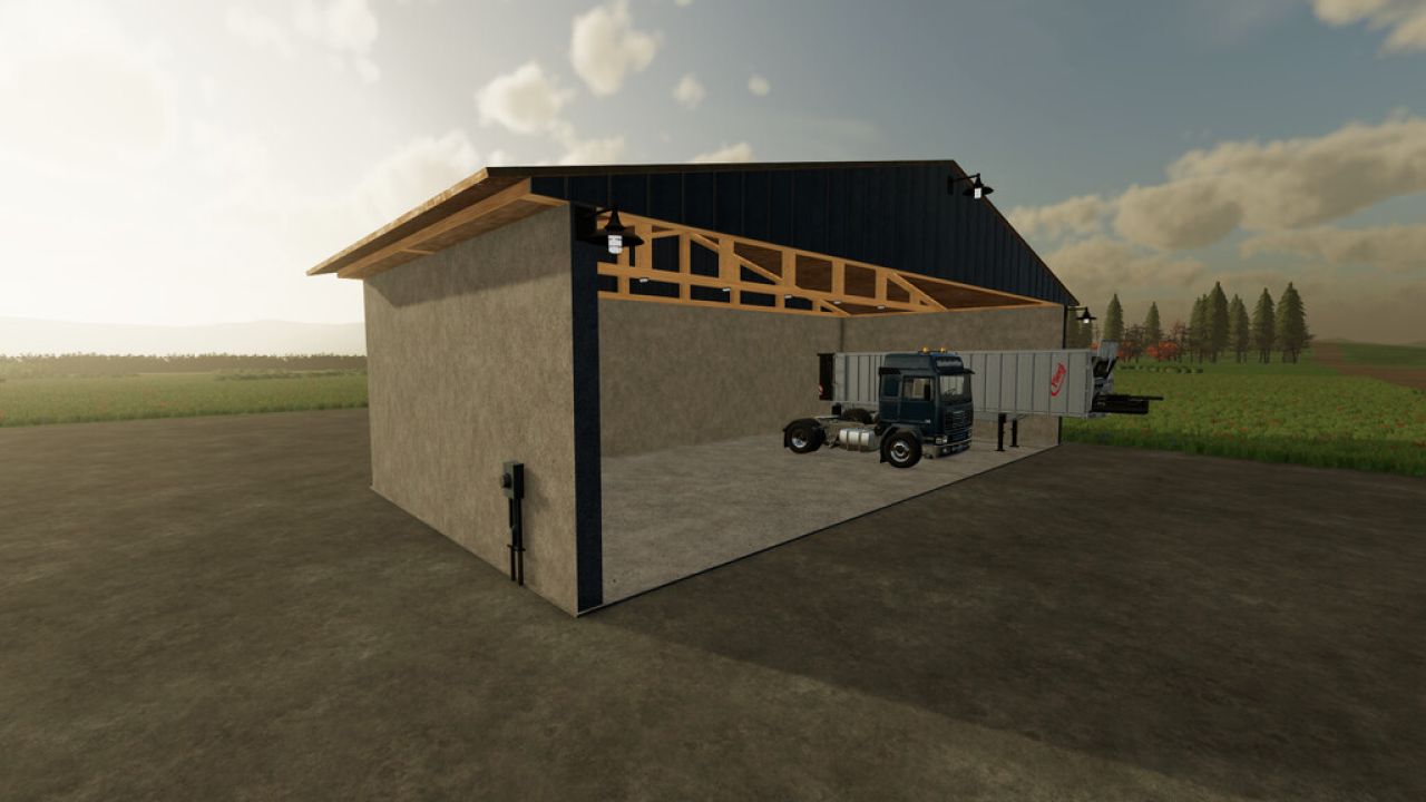 Concrete Farm Shed