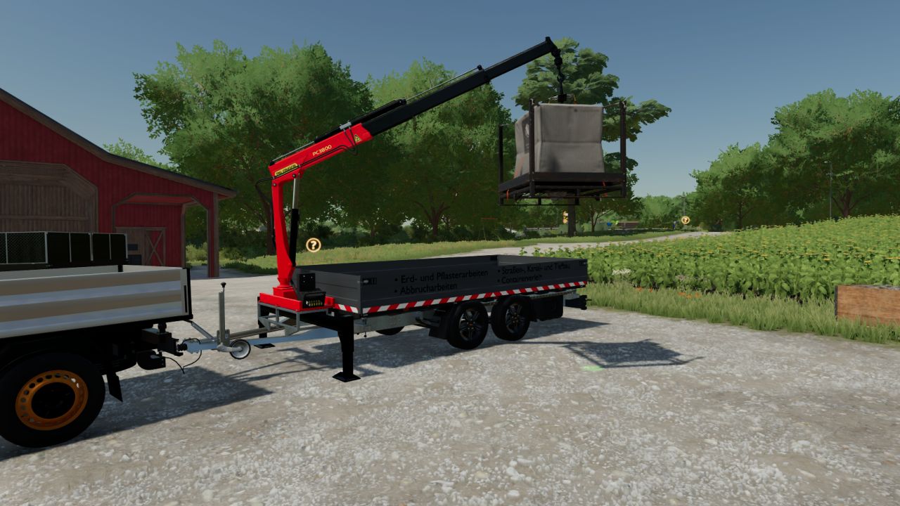 Construction yard Stani trailer