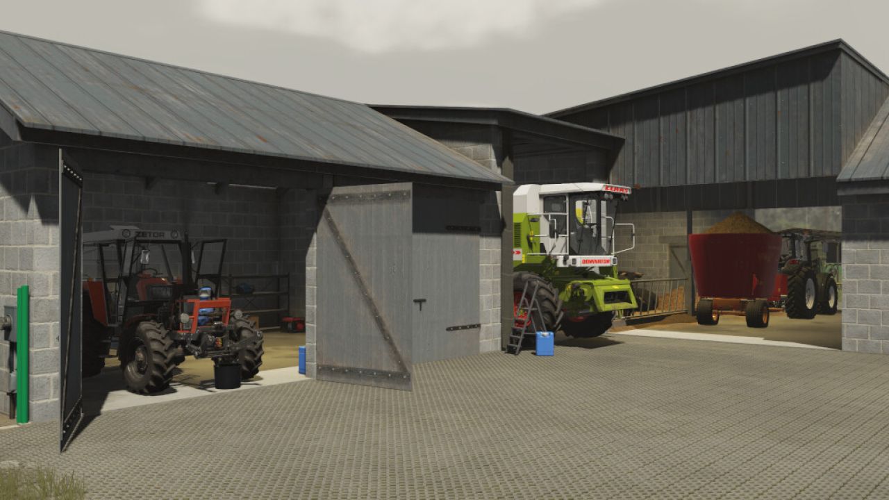 Cowshed With Garage