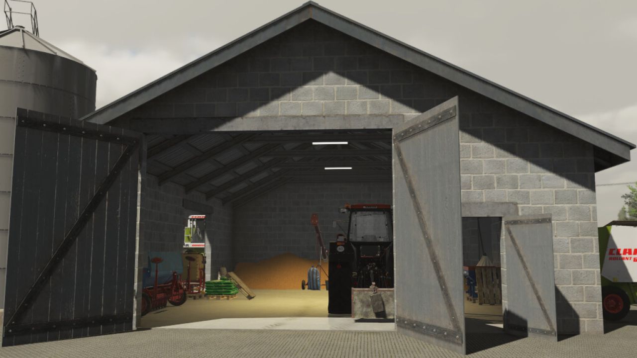 Cowshed With Garage