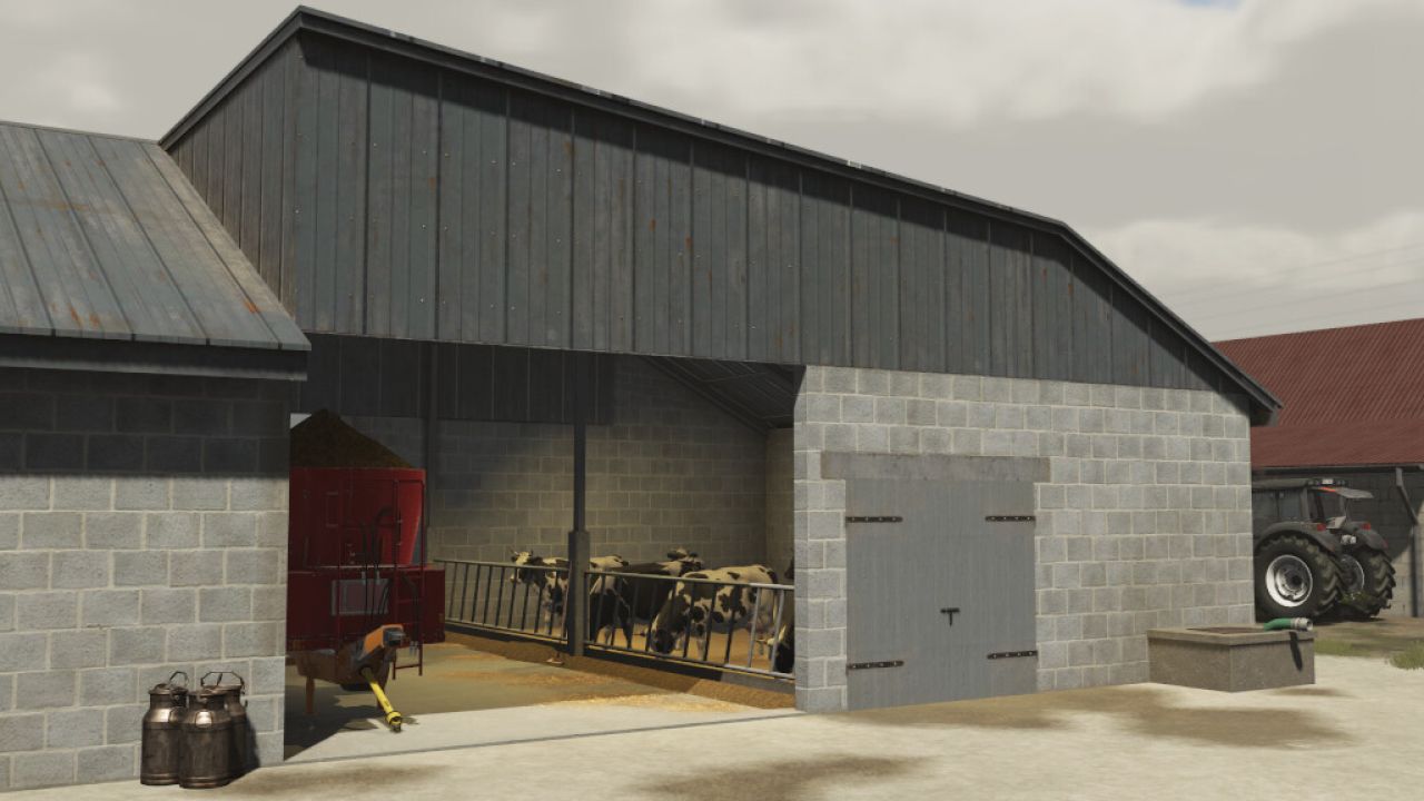 Cowshed With Garage