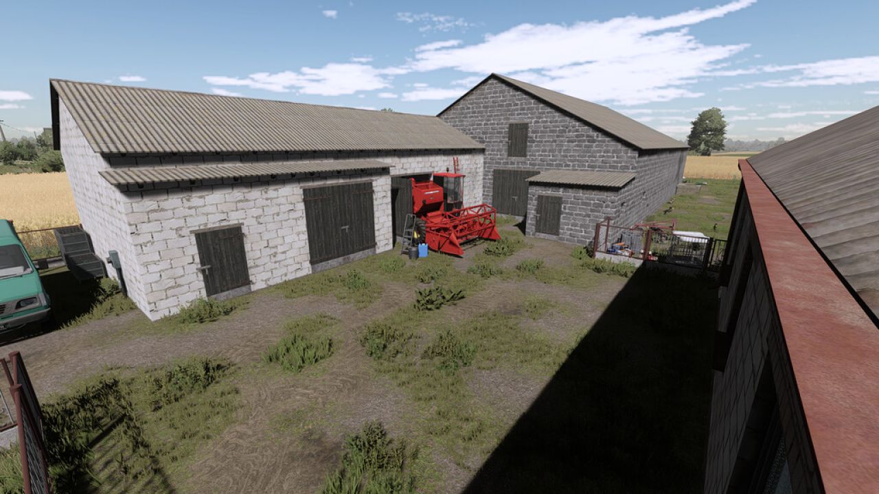 Cowshed With Garage