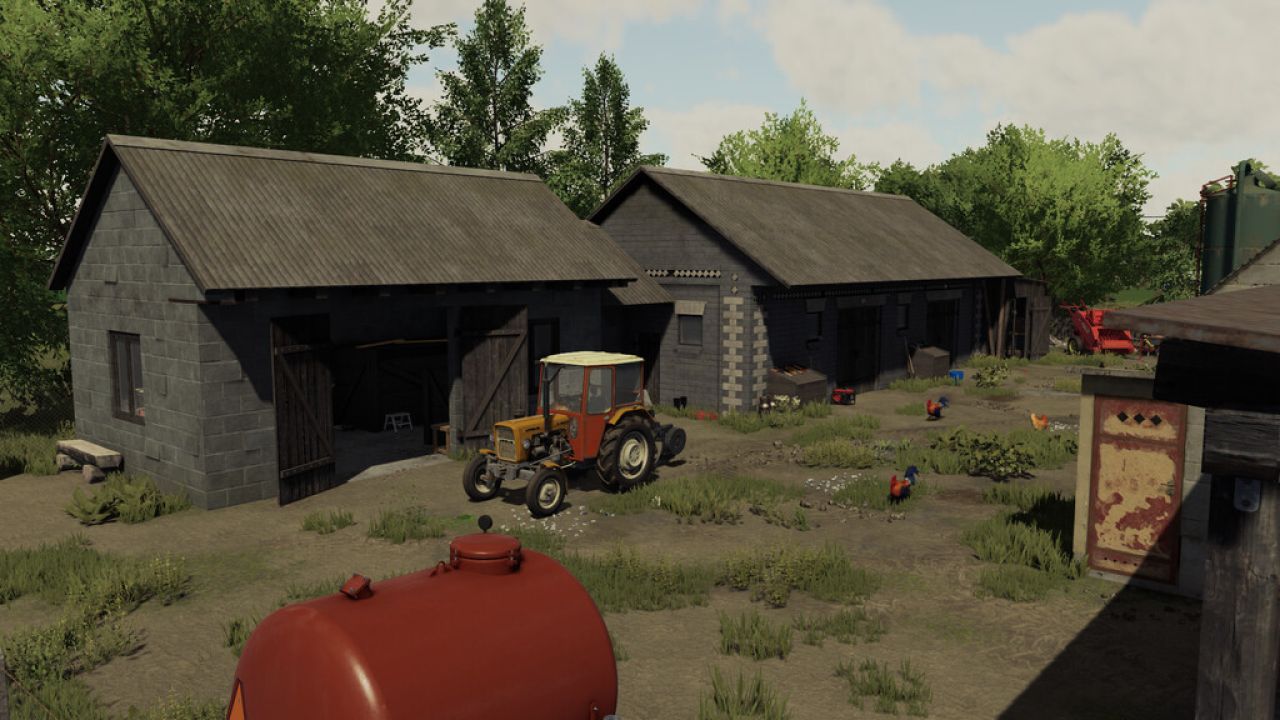 Cowshed With Garage