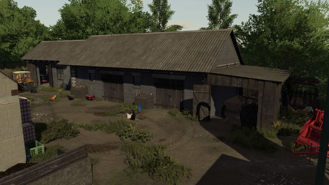 Cowshed With Garage