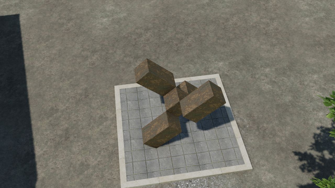 Cube en croix