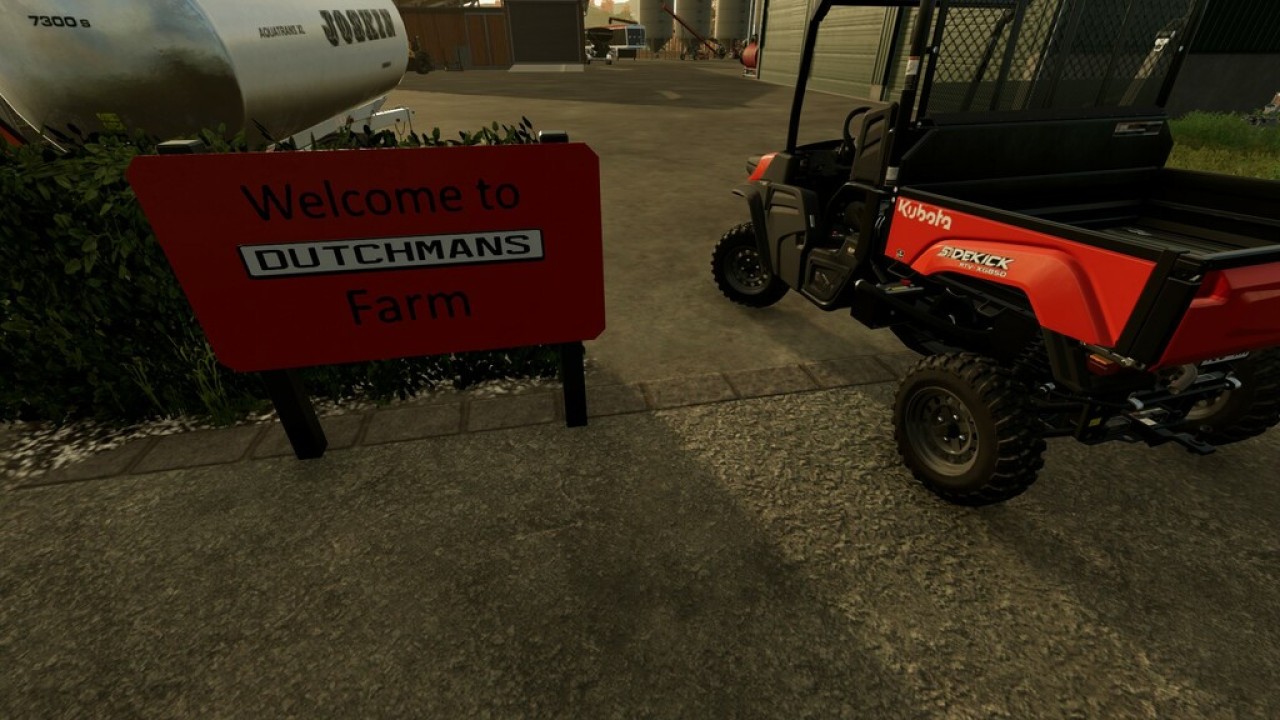 Customizable Farm Sign FS22 - KingMods