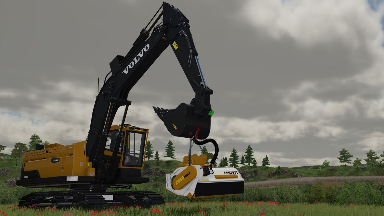 CYSGTools EM097T - Excavator Mower